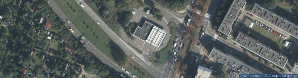 Zdjęcie satelitarne Paczkomat InPost POZ09APP