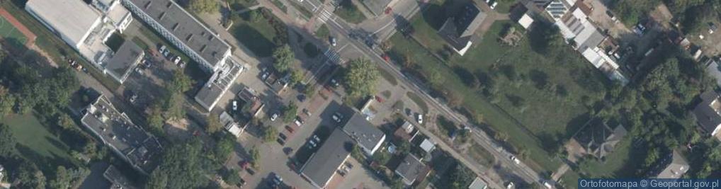 Zdjęcie satelitarne Paczkomat InPost POZ116M