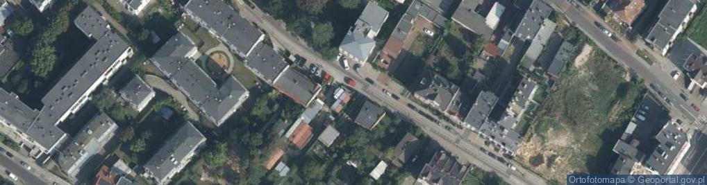 Zdjęcie satelitarne Paczkomat InPost POZ128M