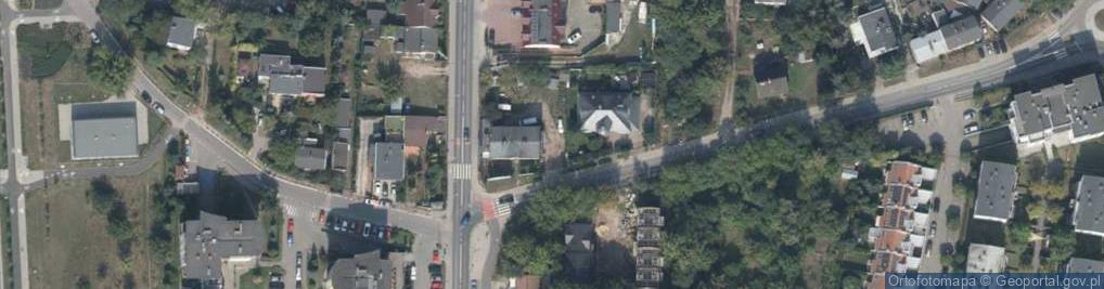 Zdjęcie satelitarne Paczkomat InPost POZ165M