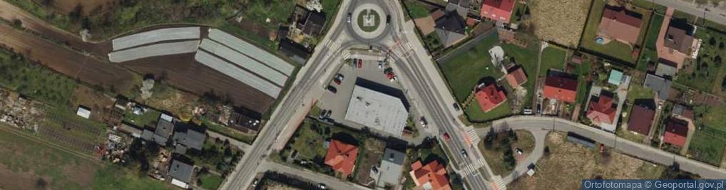 Zdjęcie satelitarne Paczkomat InPost POZ16N