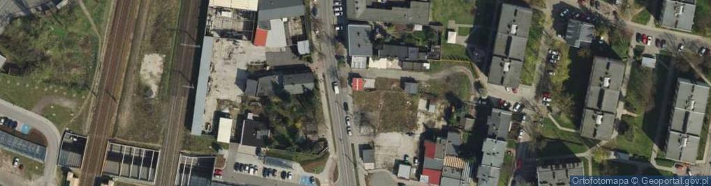 Zdjęcie satelitarne Paczkomat InPost POZ187M