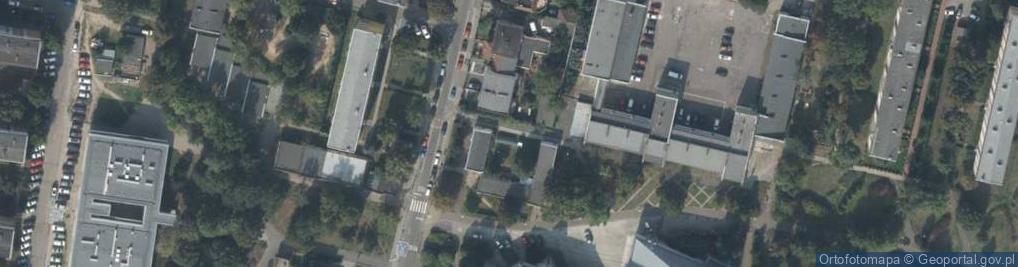 Zdjęcie satelitarne Paczkomat InPost POZ213M