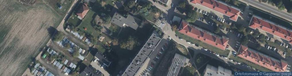 Zdjęcie satelitarne Paczkomat InPost POZ25N