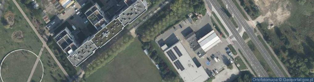 Zdjęcie satelitarne Paczkomat InPost POZ32M