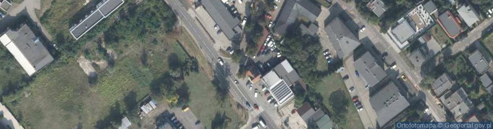 Zdjęcie satelitarne Paczkomat InPost POZ39N