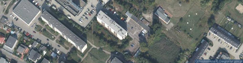 Zdjęcie satelitarne Paczkomat InPost POZ40N