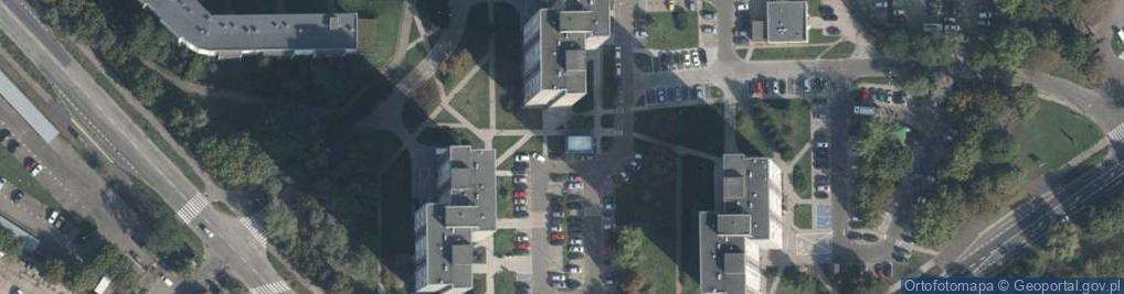 Zdjęcie satelitarne Paczkomat InPost POZ43BAPP