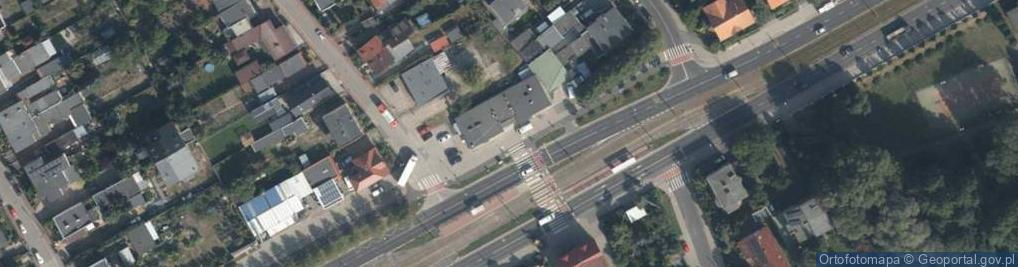 Zdjęcie satelitarne Paczkomat InPost POZ45N