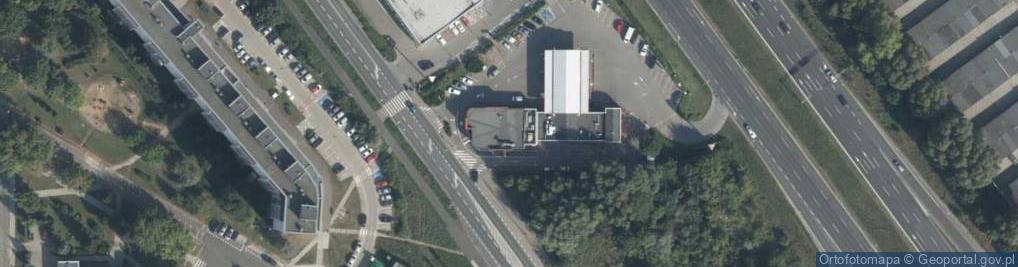 Zdjęcie satelitarne Paczkomat InPost POZ47A