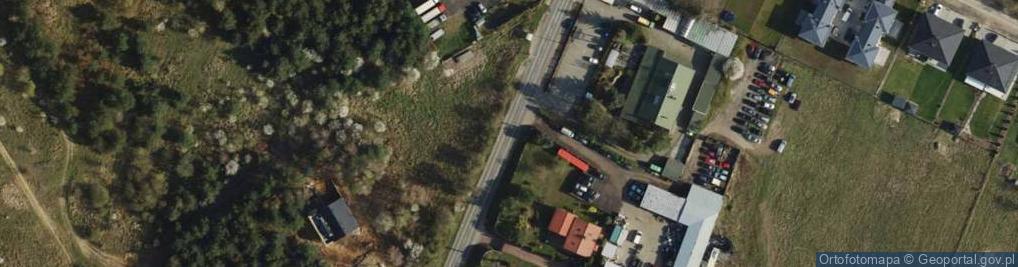 Zdjęcie satelitarne Paczkomat InPost POZ53M