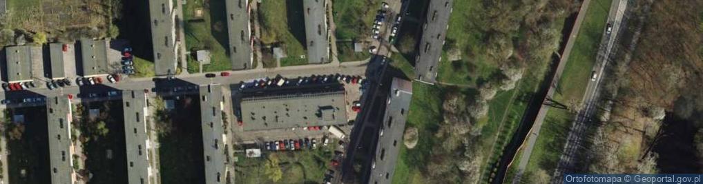 Zdjęcie satelitarne Paczkomat InPost POZ72N