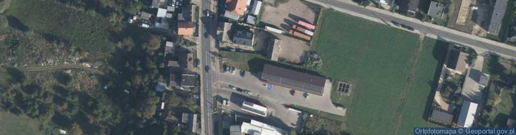 Zdjęcie satelitarne Paczkomat InPost POZ73M