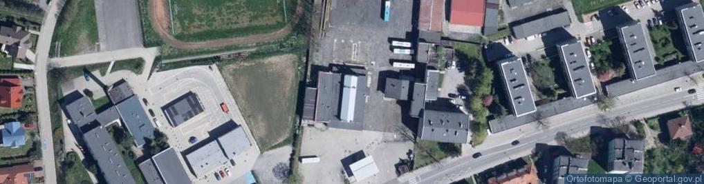 Zdjęcie satelitarne Paczkomat InPost PRD01A