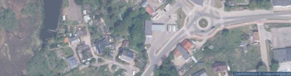 Zdjęcie satelitarne Paczkomat InPost PRT02G