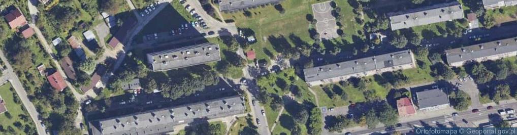 Zdjęcie satelitarne Paczkomat InPost PRZ04N