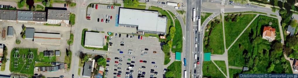 Zdjęcie satelitarne Paczkomat InPost PSZ01A