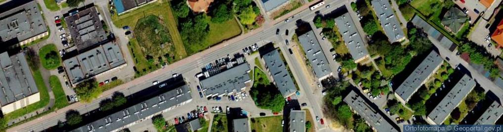 Zdjęcie satelitarne Paczkomat InPost PSZ03N