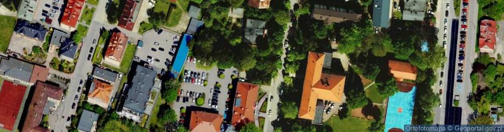 Zdjęcie satelitarne Paczkomat InPost PSZ14M