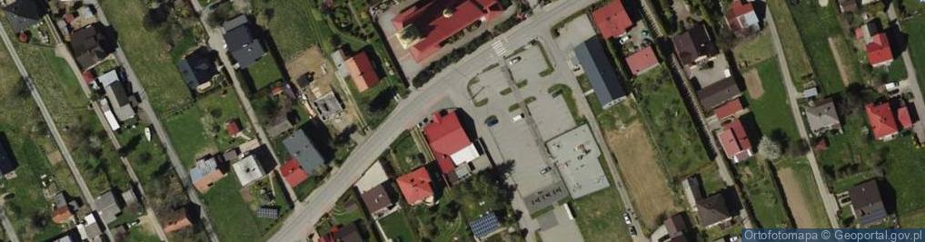 Zdjęcie satelitarne Paczkomat InPost PTE01A
