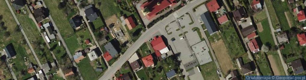 Zdjęcie satelitarne Paczkomat InPost PTE01A