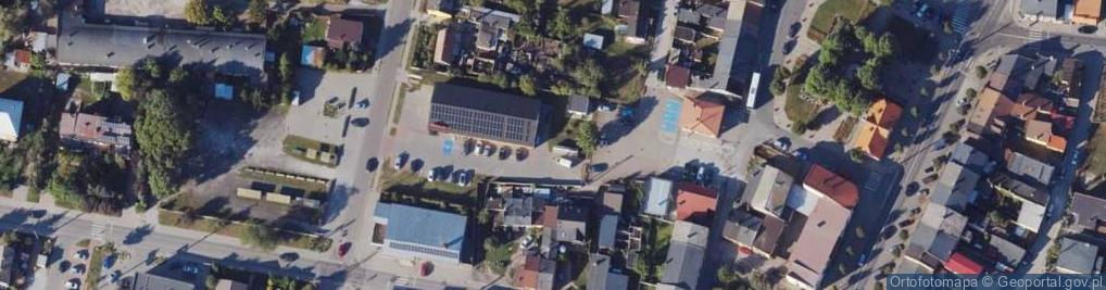 Zdjęcie satelitarne Paczkomat InPost PTK01M