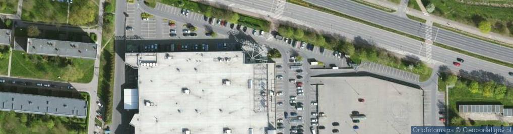 Zdjęcie satelitarne Paczkomat InPost PTR01HO