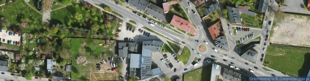 Zdjęcie satelitarne Paczkomat InPost PTR07N