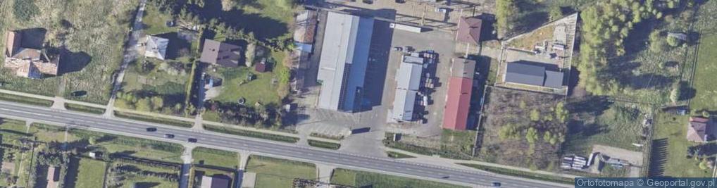 Zdjęcie satelitarne Paczkomat InPost PTX01M