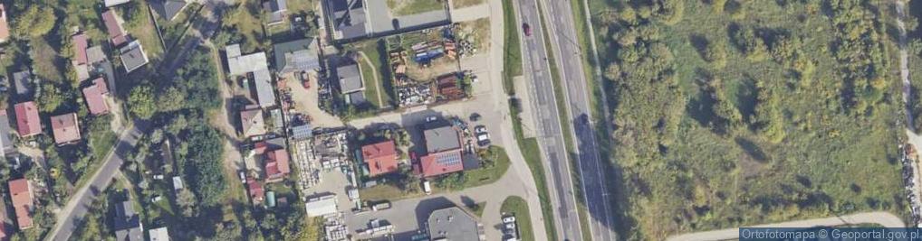 Zdjęcie satelitarne Paczkomat InPost RAD01W