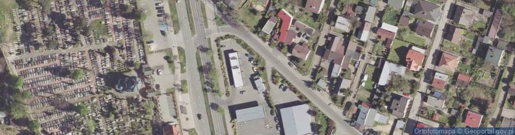 Zdjęcie satelitarne Paczkomat InPost RAD06M