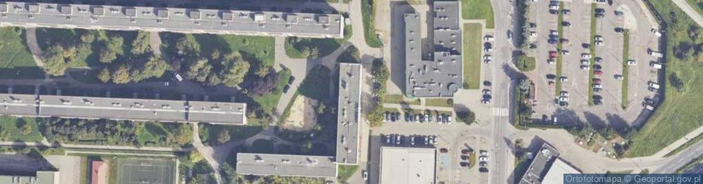 Zdjęcie satelitarne Paczkomat InPost RAD07A