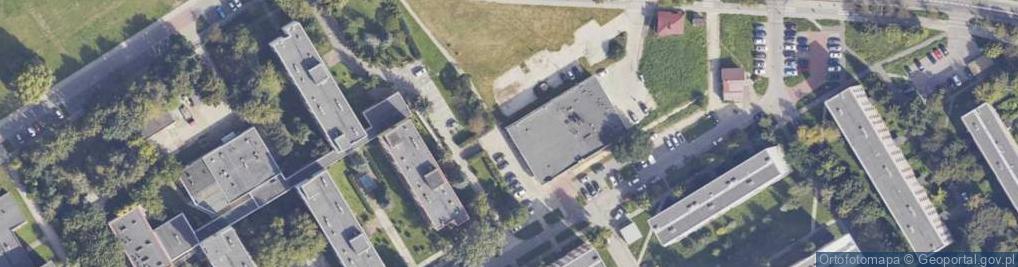 Zdjęcie satelitarne Paczkomat InPost RAD08A