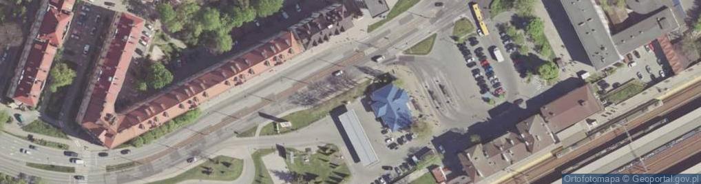 Zdjęcie satelitarne Paczkomat InPost RAD09BAPP