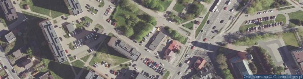 Zdjęcie satelitarne Paczkomat InPost RAD12M