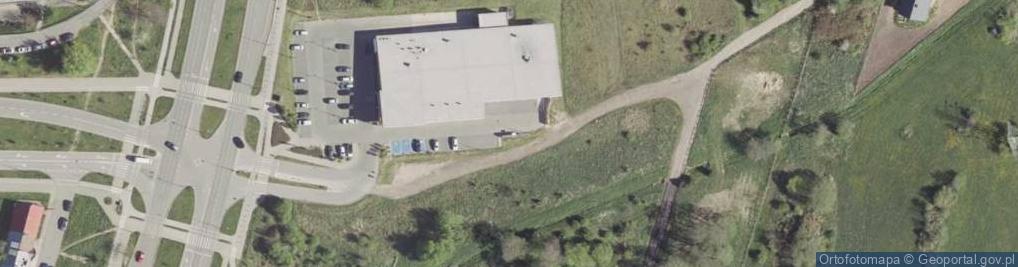 Zdjęcie satelitarne Paczkomat InPost RAD24M