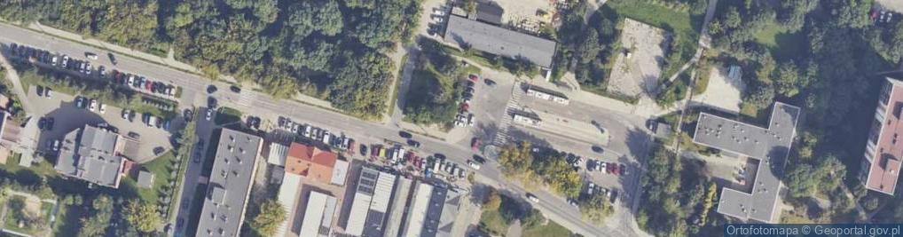 Zdjęcie satelitarne Paczkomat InPost RAD50M