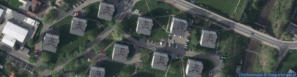 Zdjęcie satelitarne Paczkomat InPost RAL03BAPP