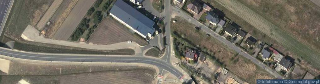 Zdjęcie satelitarne Paczkomat InPost RAS06M