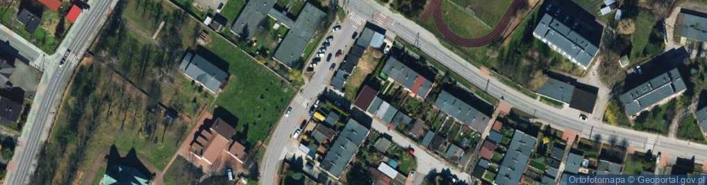 Zdjęcie satelitarne Paczkomat InPost RDA01APP