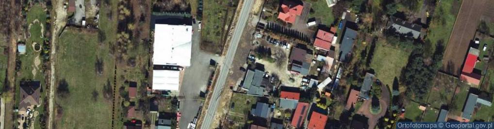 Zdjęcie satelitarne Paczkomat InPost RDA13M