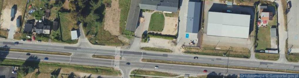 Zdjęcie satelitarne Paczkomat InPost RED04M