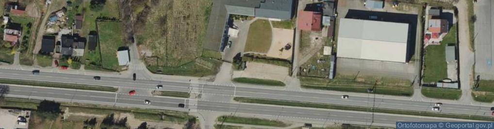 Zdjęcie satelitarne Paczkomat InPost RED04M