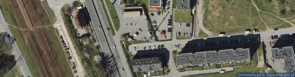 Zdjęcie satelitarne Paczkomat InPost RED05M