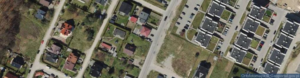 Zdjęcie satelitarne Paczkomat InPost RED05N