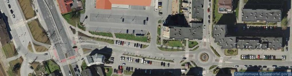 Zdjęcie satelitarne Paczkomat InPost RED06M