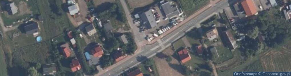 Zdjęcie satelitarne Paczkomat InPost RKW01M