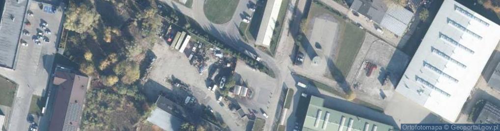 Zdjęcie satelitarne Paczkomat InPost ROG01M