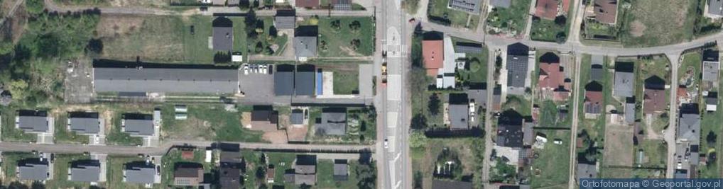 Zdjęcie satelitarne Paczkomat InPost RYB14M