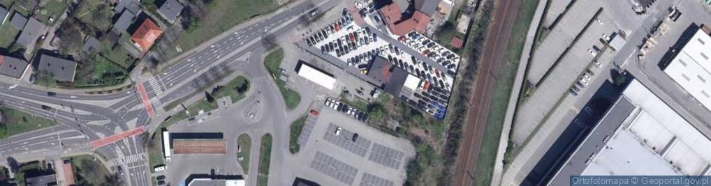 Zdjęcie satelitarne Paczkomat InPost RYB19N